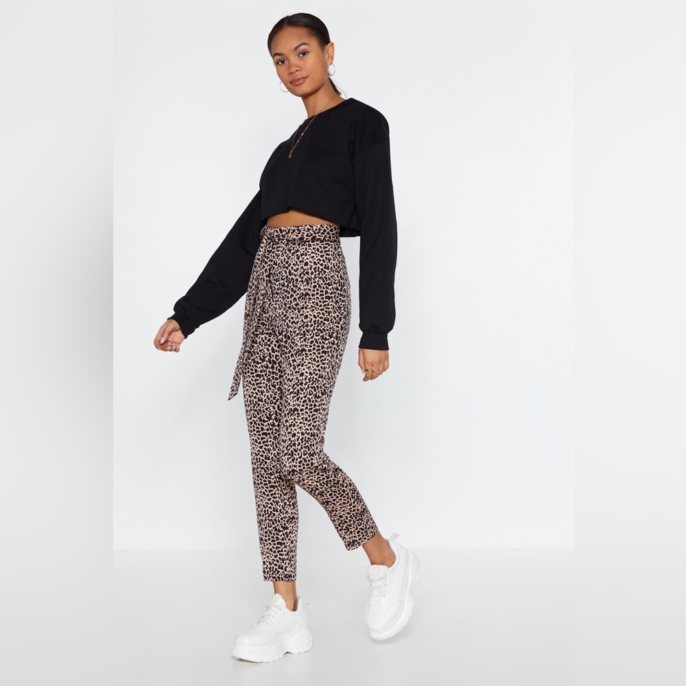 NWOT Nasty Gal Leopard Pants